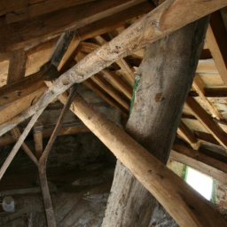 La charpente bois : techniques et savoir-faire du charpentier à Laon